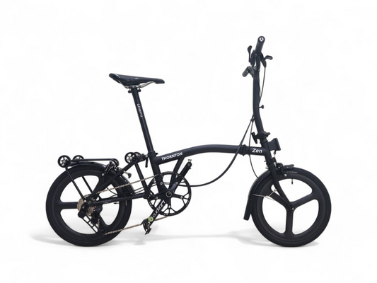 𝗧𝗵𝗼𝗿𝗻𝘁𝗼𝗻 𝗭𝗲𝗻 | Carbon Rims | 16" Trifold | Foldable Bicycle