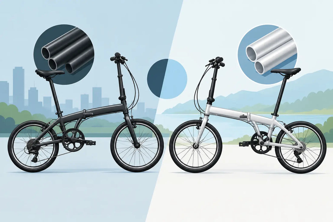 Chromoly Versus Aluminum Folding Bike Compared