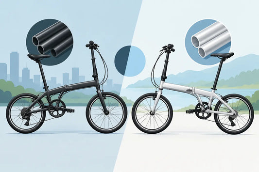 Chromoly Versus Aluminum Folding Bike Compared