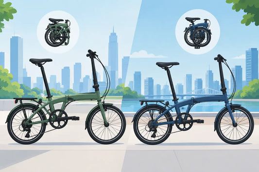 Trifold vs Bifold Folding Bike for City Life