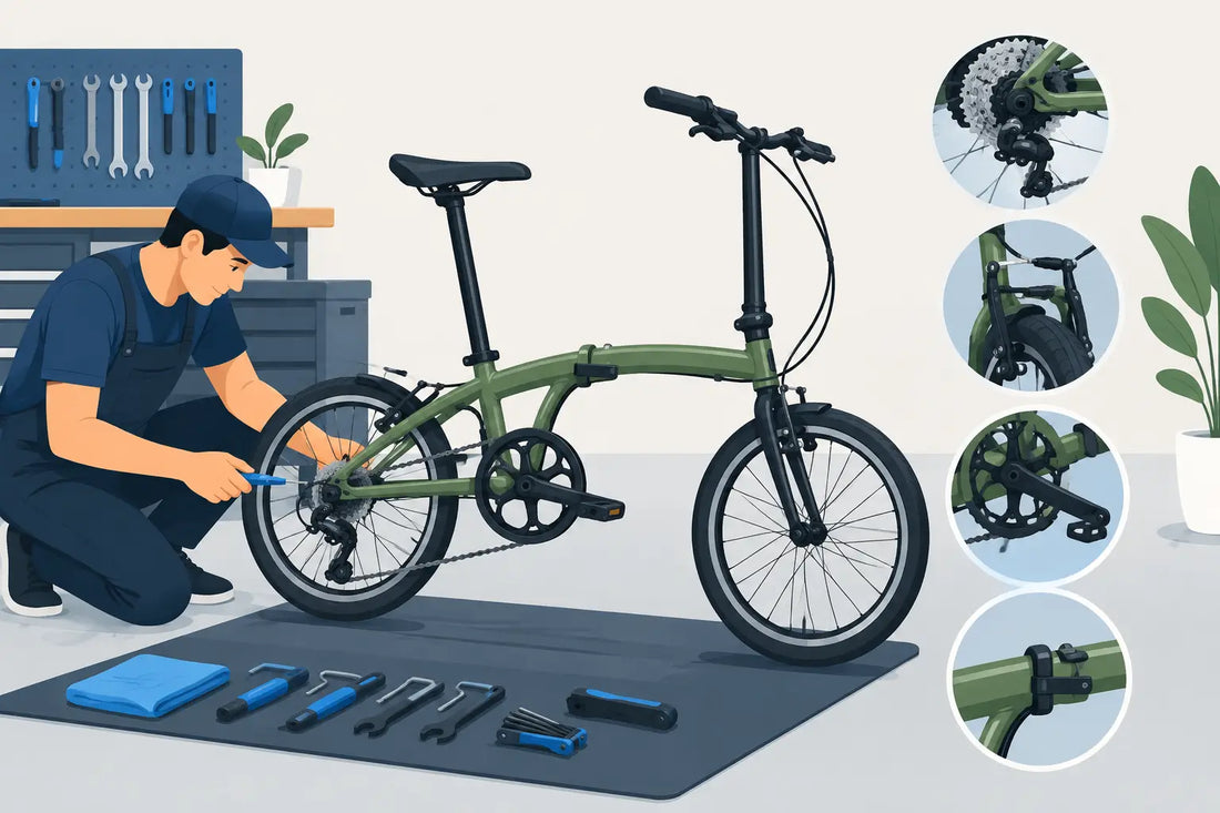 What a Folding Bike Tune Up Service Should Cover