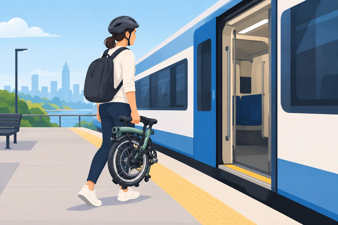 Can Folding Bikes Use Trains? What to Know