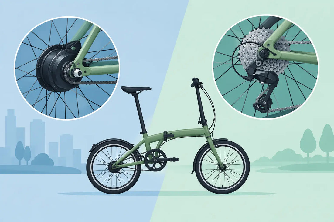 Internal Gears Versus Derailleur for Folding Bikes