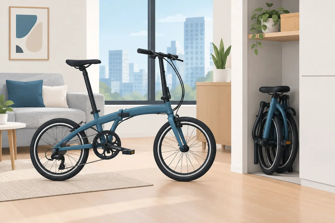 Lightweight Folding Bike for Apartment Living