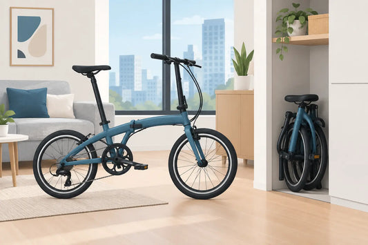 Lightweight Folding Bike for Apartment Living