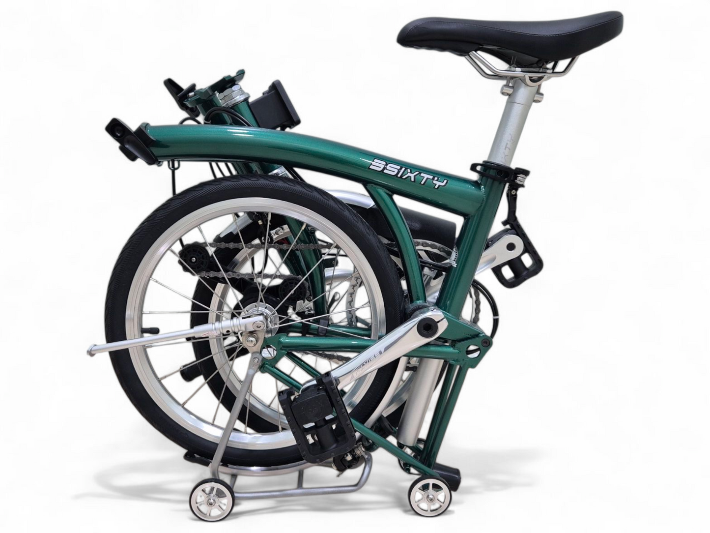 3𝗦𝗶𝘅𝘁𝘆 | Customised lightweight Foldable Bicycle | 16" Trifold with External 3, 6, 7 and 9 Speed options