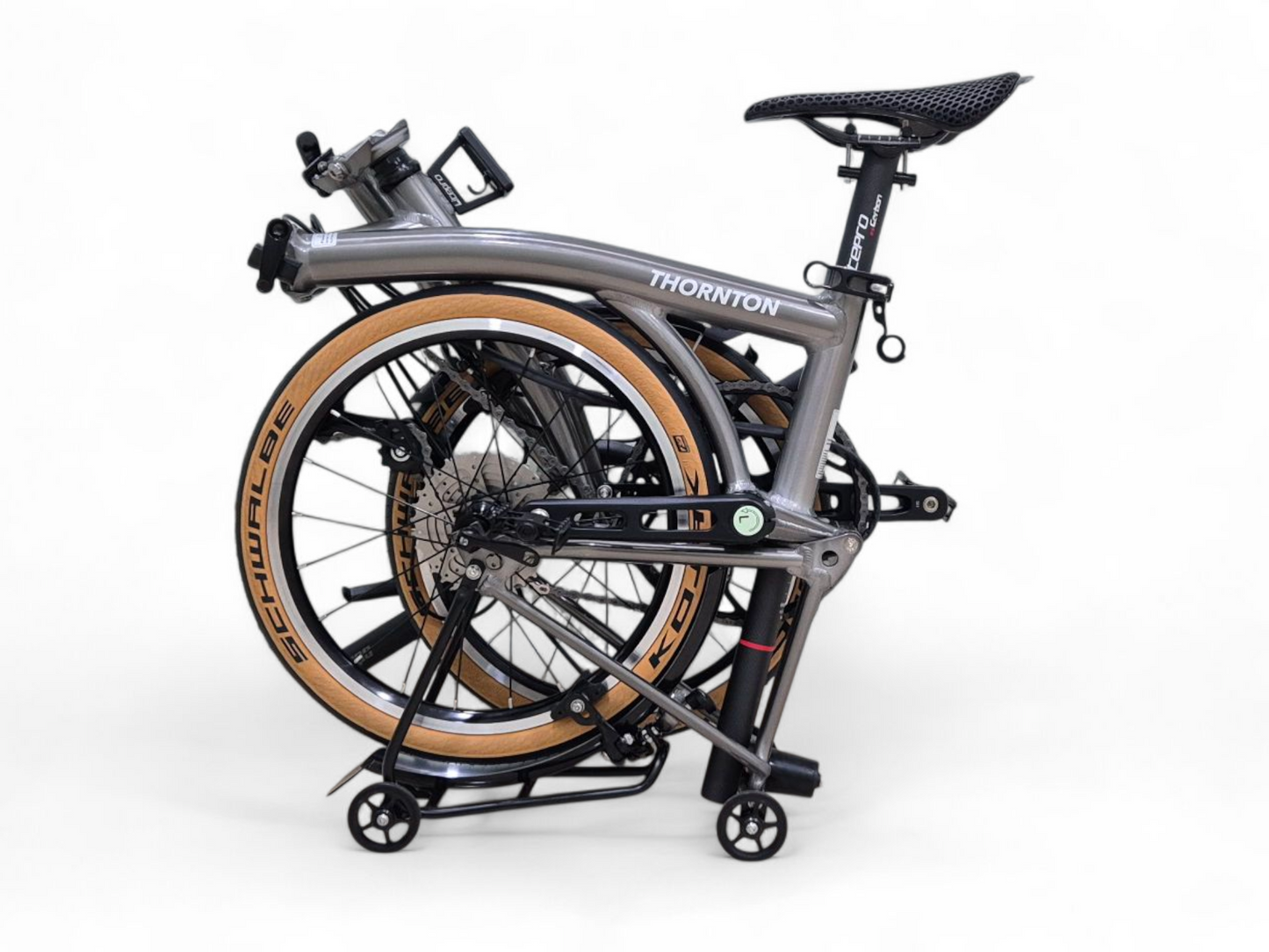 𝗧𝗵𝗼𝗿𝗻𝘁𝗼𝗻 𝗦𝗲𝗶𝗿𝗮 | Super Light 8.5 Kg | 16" Trifold | Foldable Bicycle