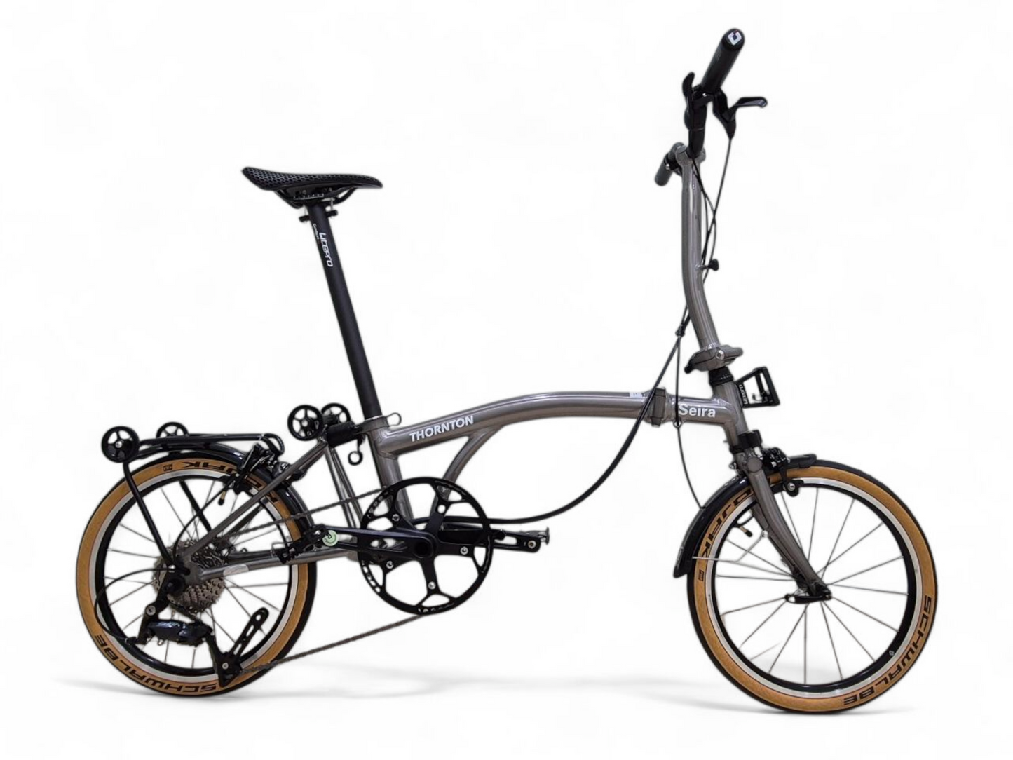 𝗧𝗵𝗼𝗿𝗻𝘁𝗼𝗻 𝗦𝗲𝗶𝗿𝗮 | Super Light 8.5 Kg | 16" Trifold | Foldable Bicycle
