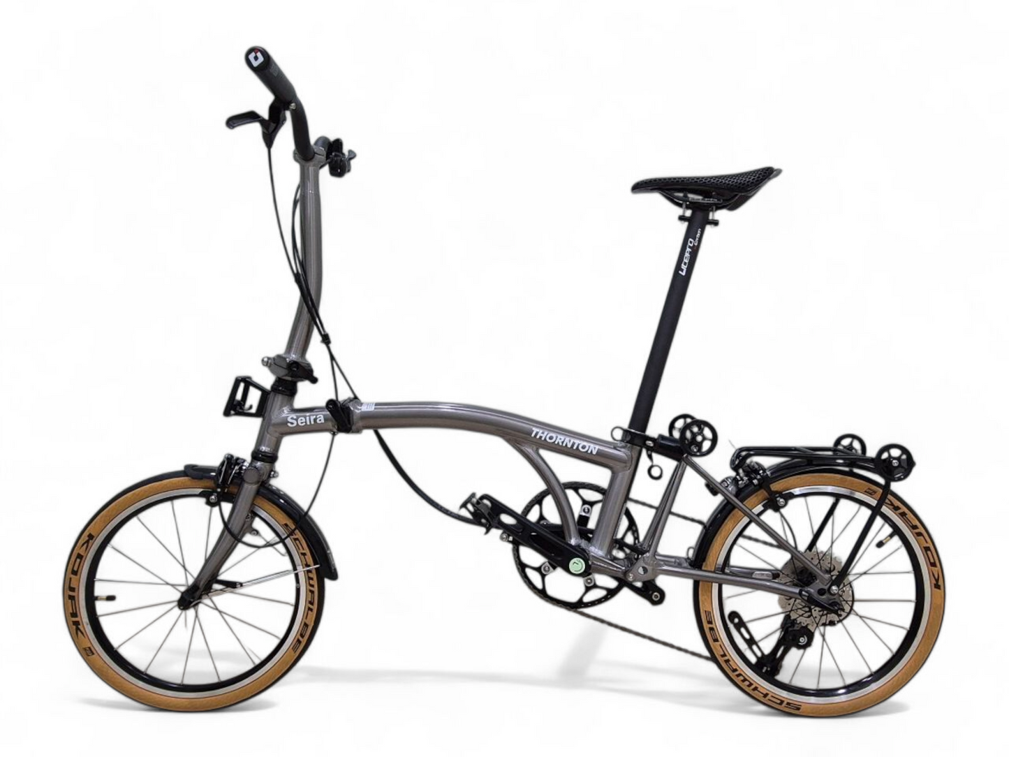 𝗧𝗵𝗼𝗿𝗻𝘁𝗼𝗻 𝗦𝗲𝗶𝗿𝗮 | Super Light 8.5 Kg | 16" Trifold | Foldable Bicycle