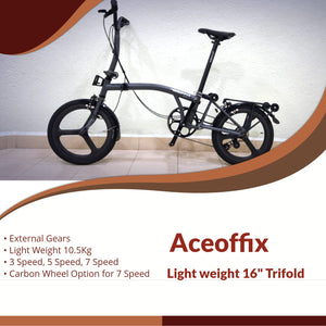 ACEOFFIX - 3/5/7 Speeds, Normal/Carbon Wheels