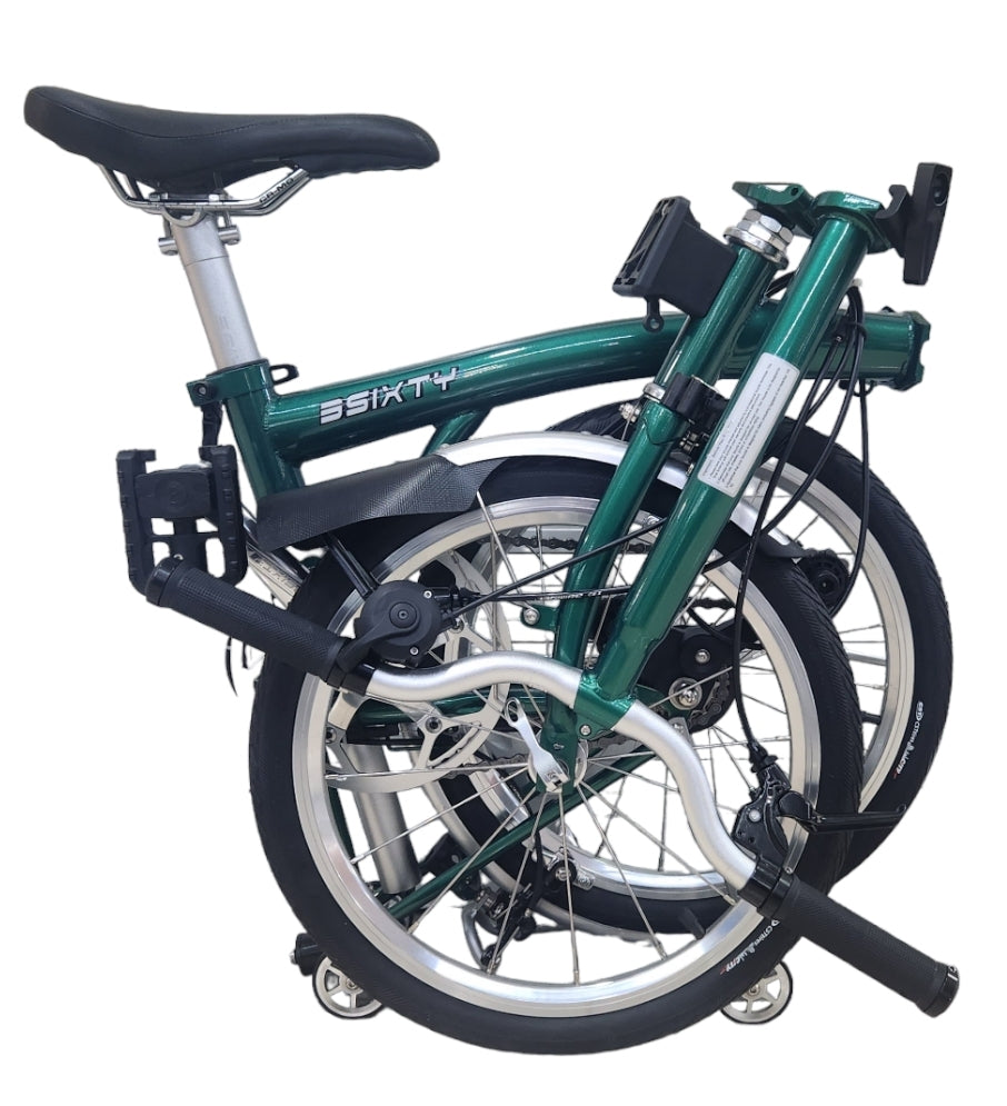 3𝗦𝗶𝘅𝘁𝘆 | Customised lightweight Foldable Bicycle | 16" Trifold with External 3, 6, 7 and 9 Speed options