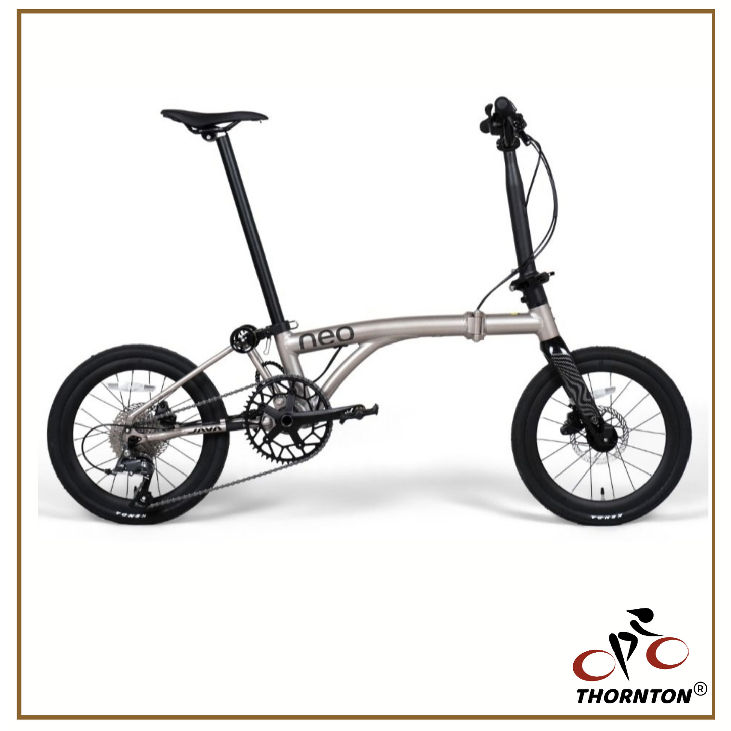 Java Neo 3 | 16" Trifold | Foldable Bicycle