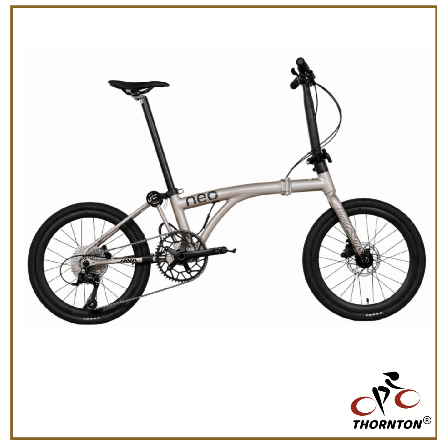 Java Neo 3 | 20" Trifold | Foldable Bicycle