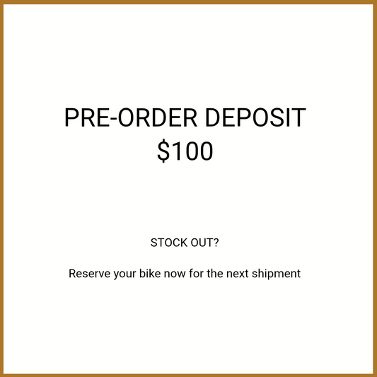 Pre-Order Deposit
