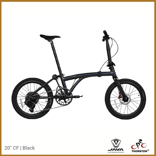 20" Java Neo 3 Carbon Fork| Upgraded Model | Trifold Foldable Bicycle