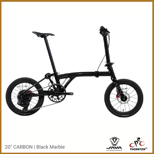20" Java Neo J-Air Carbon | Trifold Foldable Bicycle